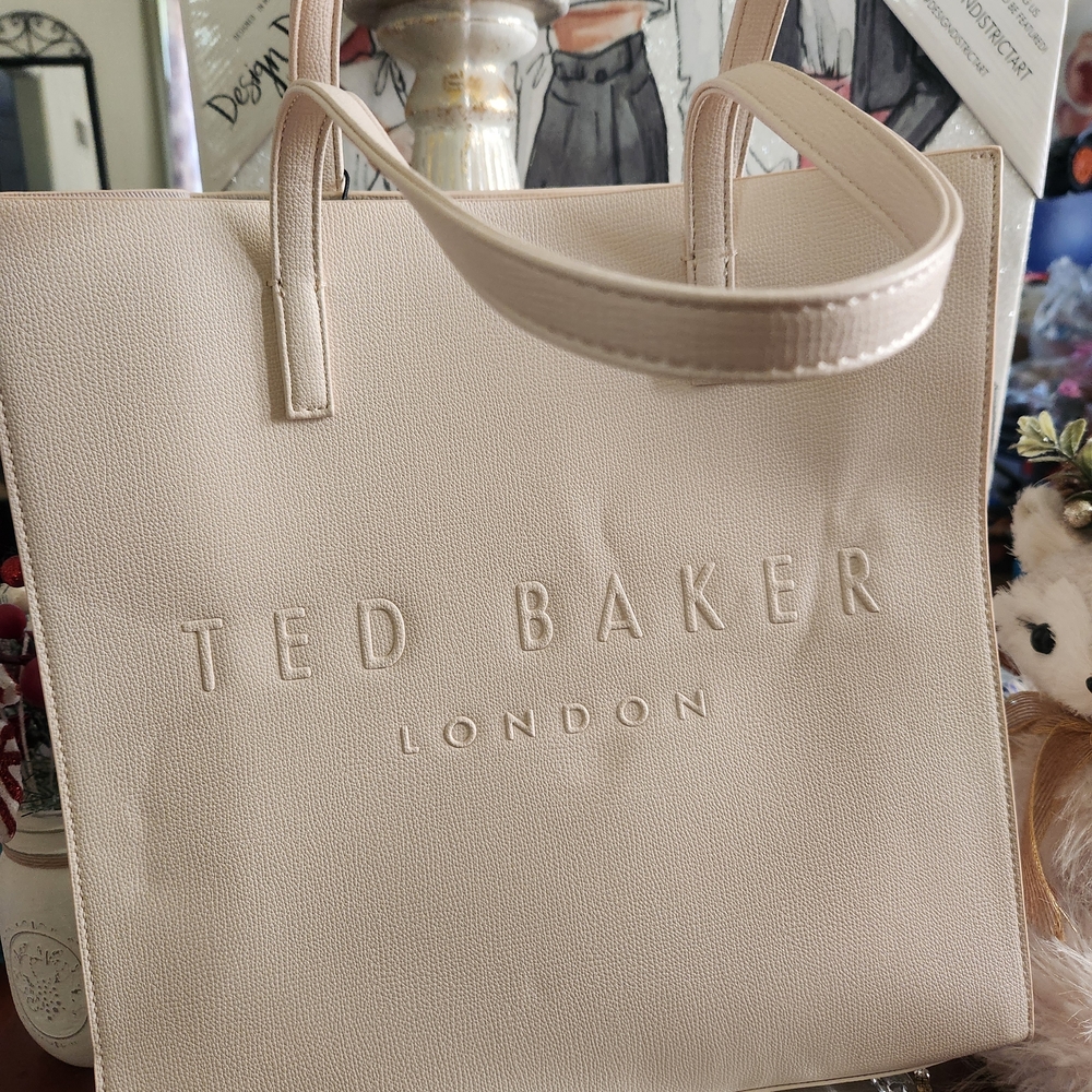 Ted Baker London Large Cream Tote Bag NWT